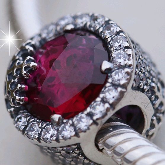 AAA GRADE S925 ALE Sparkling 5A CZ Pave Charm