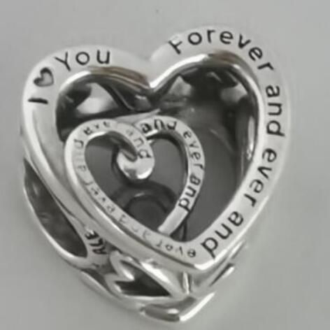 AAA GRADE S925 ALE Openwork Silver Charms