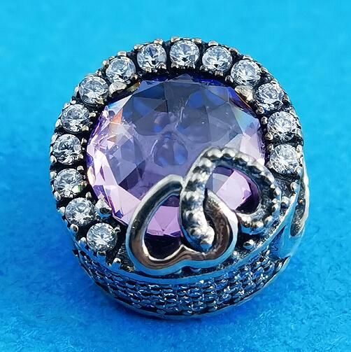 AAA GRADE S925 ALE Sparkling 5A CZ Pave Charm