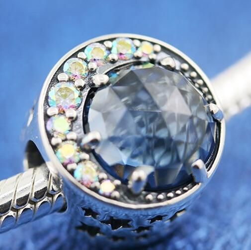 AAA GRADE S925 ALE Sparkling 5A CZ Pave Charm