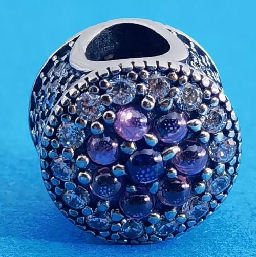 AAA GRADE S925 ALE Sparkling 5A CZ Pave Charm