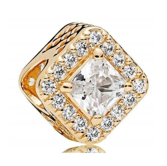 18K Goldplated AAA GRADE S925 ALE Sterling Silver Charm