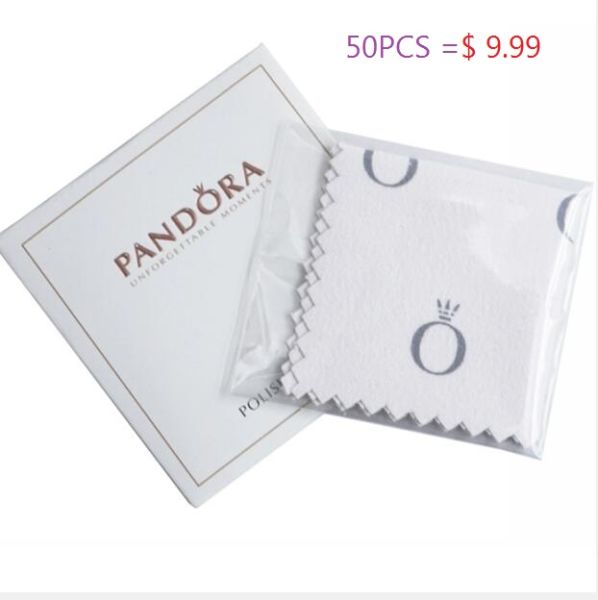 50PCS Polishing Silver Cloth 