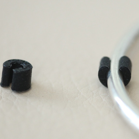 30PCS Black Stopper