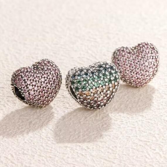AAA GRADE S925 ALE Sterling Silver Charm Clips