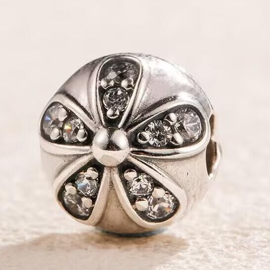 AAA GRADE S925 ALE Sterling Silver Charm Clips