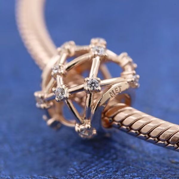 Rose Goldplated AAA GRADE ALE R Charms