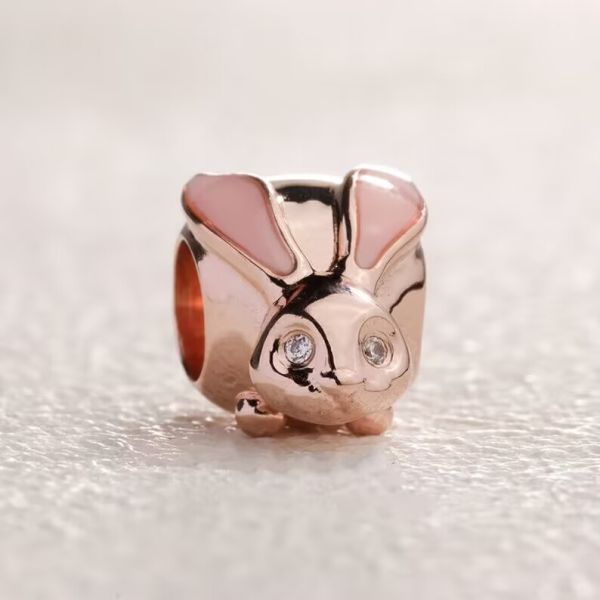 AAA GRADE Rose Goldplated ALE R Animal Theme Charms