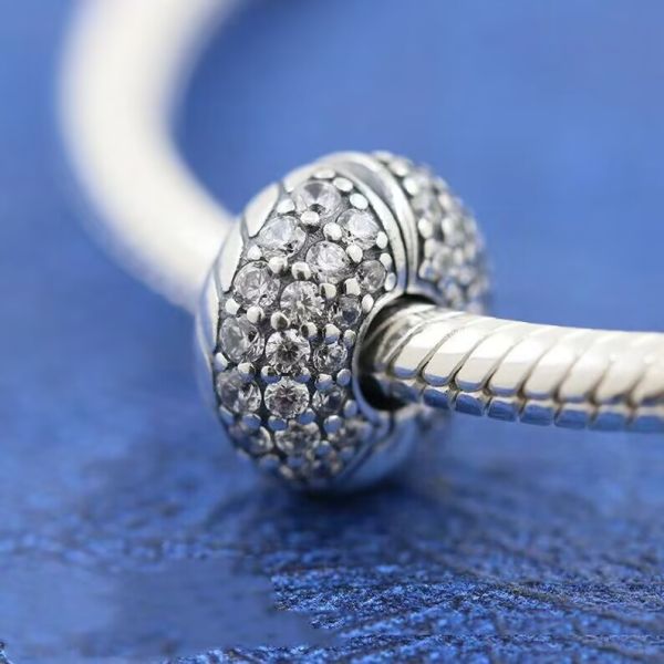 AAA GRADE S925 ALE Sterling Silver Charm Clips