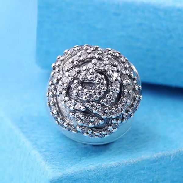 AAA GRADE S925 ALE Sterling Silver Charm Clips