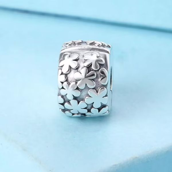 AAA GRADE S925 ALE Sterling Silver Charm Clips