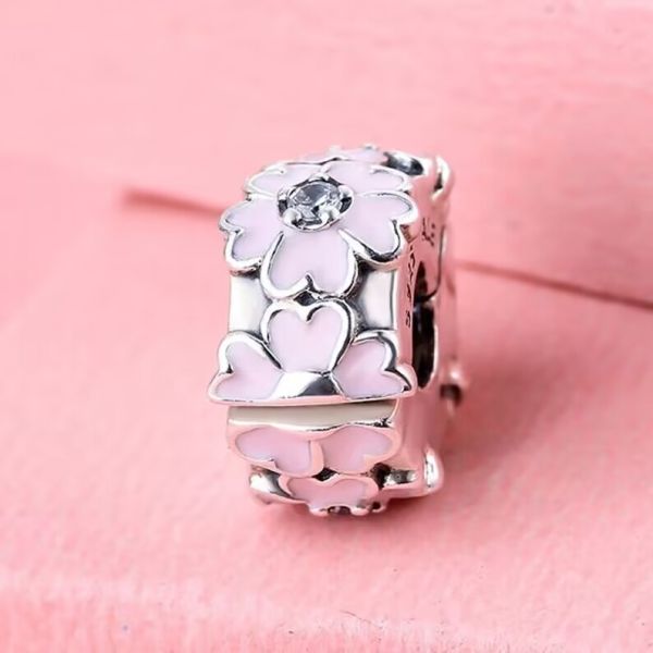 AAA GRADE S925 ALE Sterling Silver Charm Clips