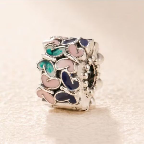AAA GRADE S925 ALE Sterling Silver Charm Clips
