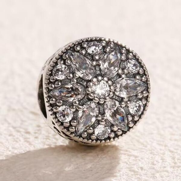 AAA GRADE S925 ALE Sparkling 5A CZ Pave Charm
