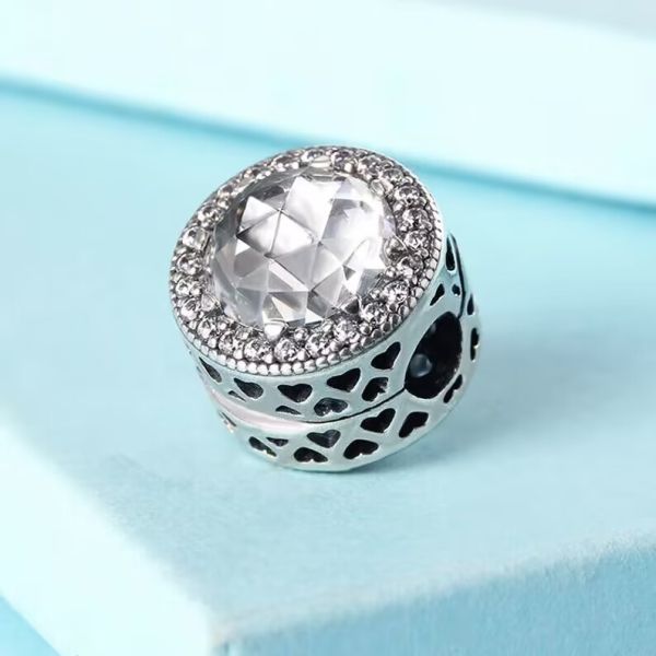 AAA GRADE S925 ALE Sterling Silver Clip Charm 