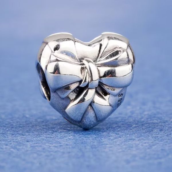 AAA GRADE S925 ALE Sterling Silver Heart Theme Charms