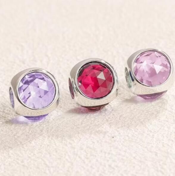 AAA GRADE S925 ALE Sterling Silver 5A CZ Pave Charms