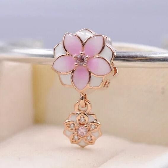Rose Goldplated AAA GRADE ALE R Charms