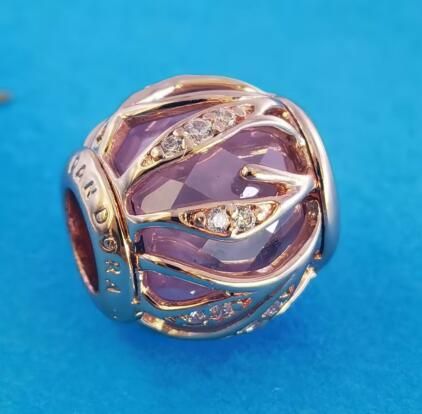 Rose Goldplated AAA GRADE ALE R Charms