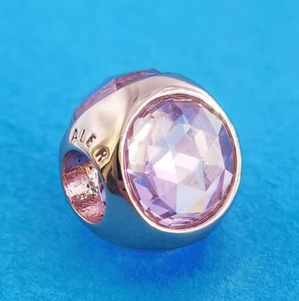Rose Goldplated AAA GRADE ALE R Charms