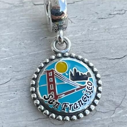 AAA GRADE S925 ALE Sterling Silver Dangle