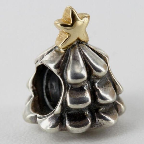 18k Goldplated Two Tone Charm