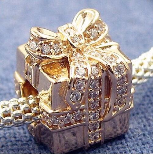 Rose Goldplated AAA GRADE ALE R Charms