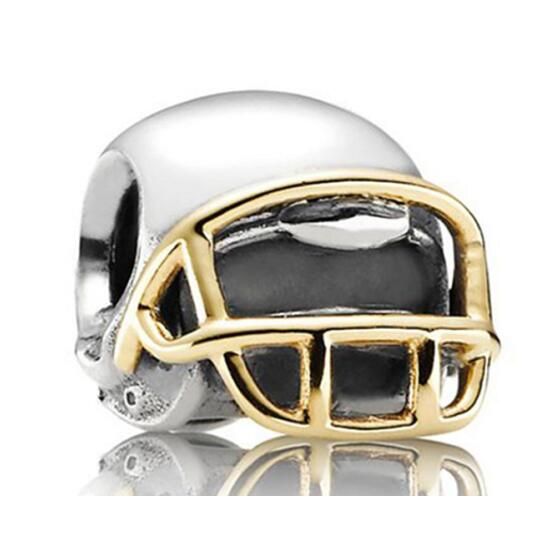  18k Goldplated Two Tone Charm