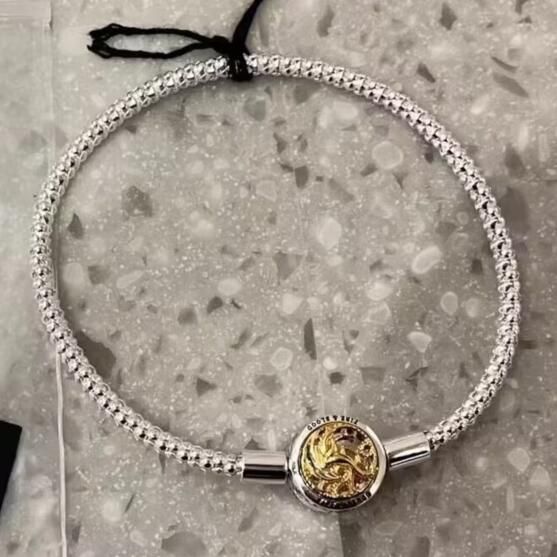 Promotion 1:1 COPY S925 ALE Silver Bangle Bracelets