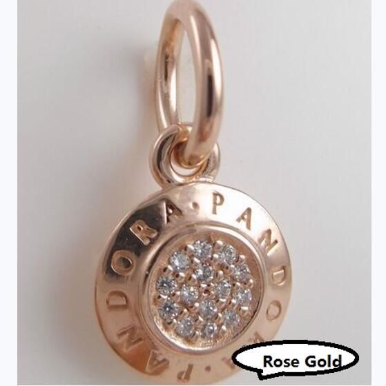 Rose Goldplated AAA GRADE ALE R Charms									