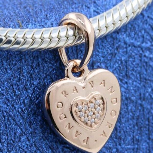 Rose Goldplated AAA GRADE ALE R Charms								