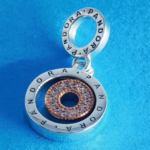 Two Tone Rose goldplated								