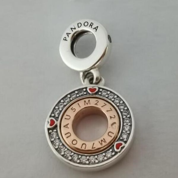 Two Tone Rose goldplated								