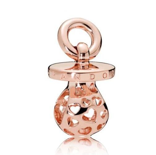 Rose Goldplated AAA GRADE ALE R Charms									