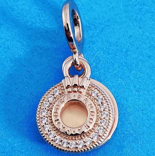 Rose Goldplated AAA GRADE ALE R Charms									