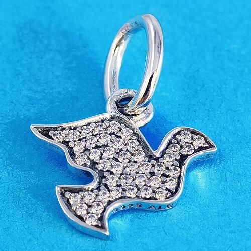 AAA GRADE S925 ALE Sterling Silver Dangle									