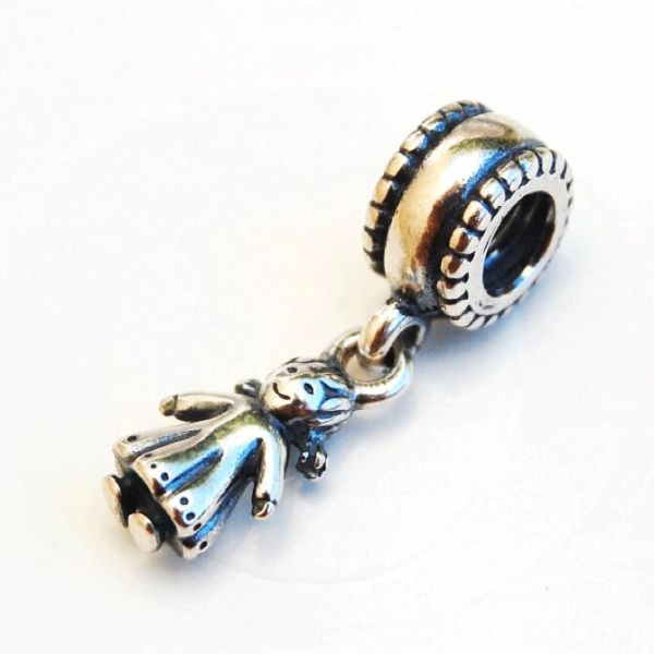AAA GRADE S925 ALE Sterling Silver Dangle									