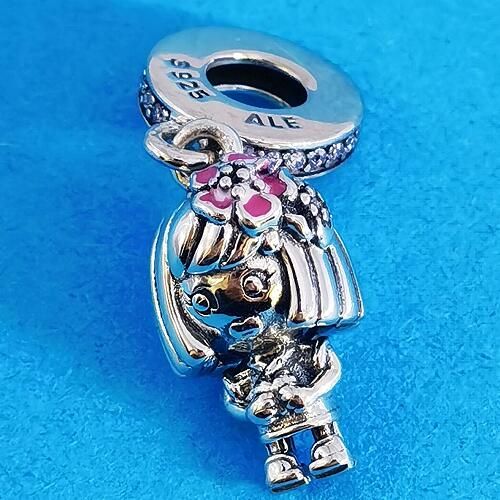 AAA GRADE S925 ALE Sterling Silver Dangle									