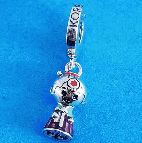 AAA GRADE S925 ALE Sterling Silver Dangle									