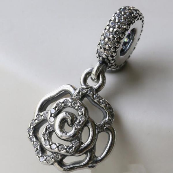 AAA GRADE S925 ALE Sterling Silver Dangle									