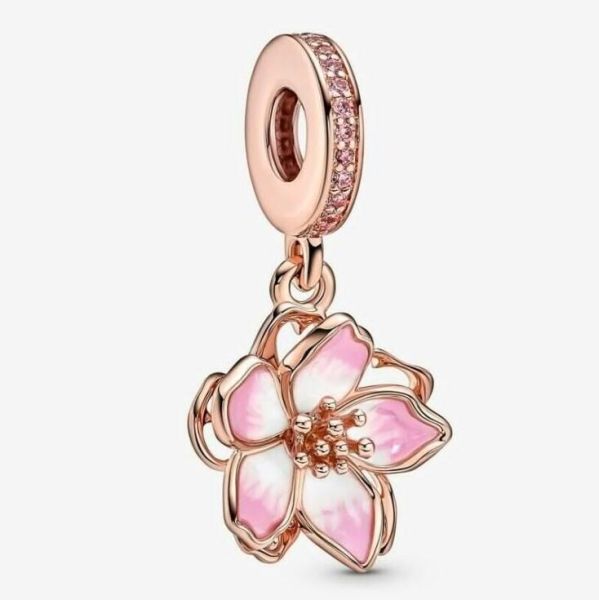 AAA GRADE Rose Goldplated ALE R Dangle								