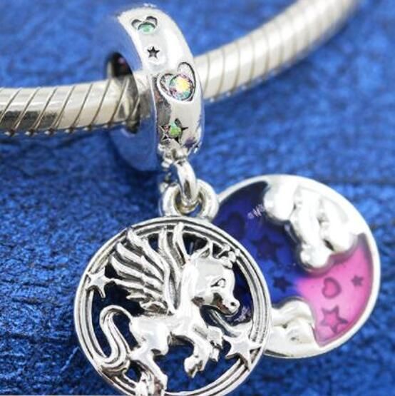 AAA GRADE S925 ALE Sterling Silver Dangle						