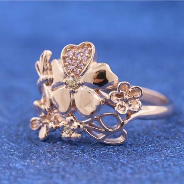 AAA GRADE ALE R ROSE Sterling Silver Rings