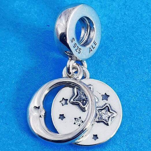 AAA GRADE S925 ALE Sterling Silver Dangle						