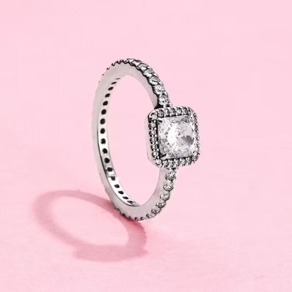 Clear-5A- CZ AAA GRADE S925 ALE Rings