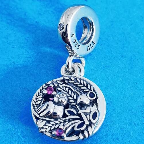 AAA GRADE S925 ALE Sterling Silver Dangle						