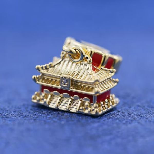 18K Goldplated AAA GRADE S925 ALE Dangle		