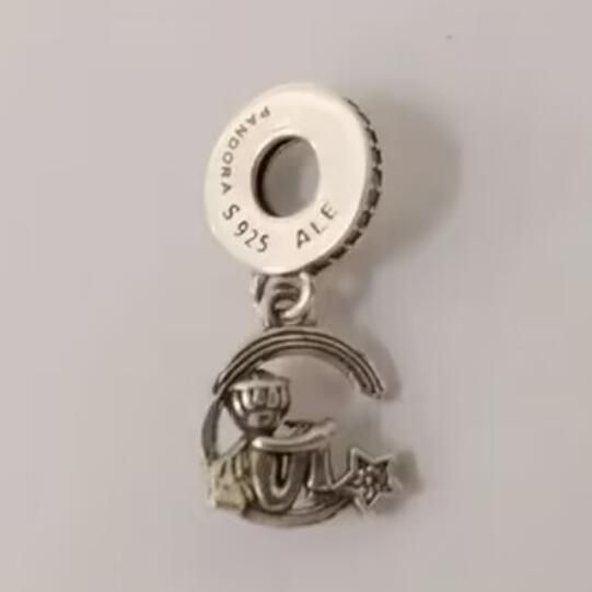 AAA GRADE S925 ALE Sterling Silver Angel Dangle						