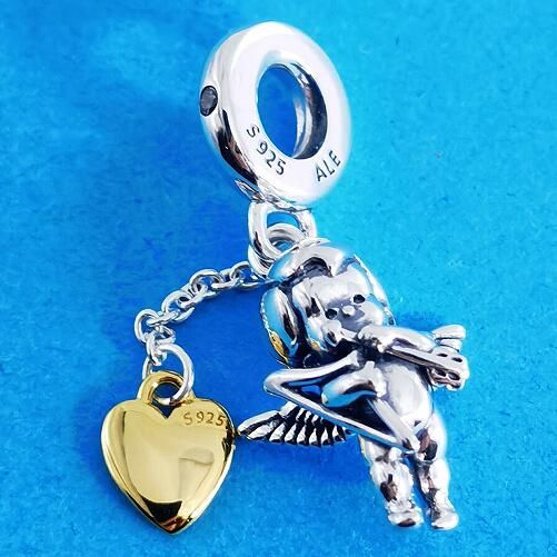 AAA GRADE 18K Goldplated ALE Angel Dangle						