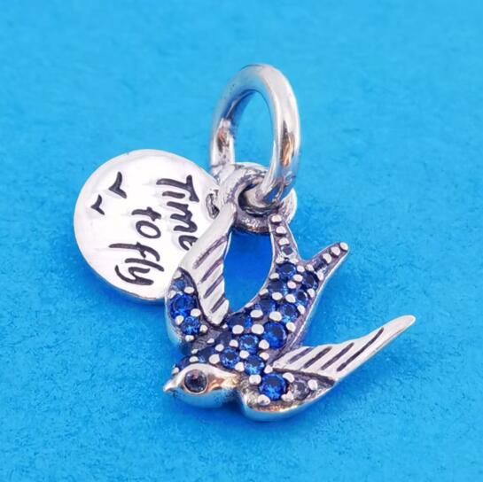 AAA GRADE S925 ALE Sterling Silver Animal Theme Pendant 